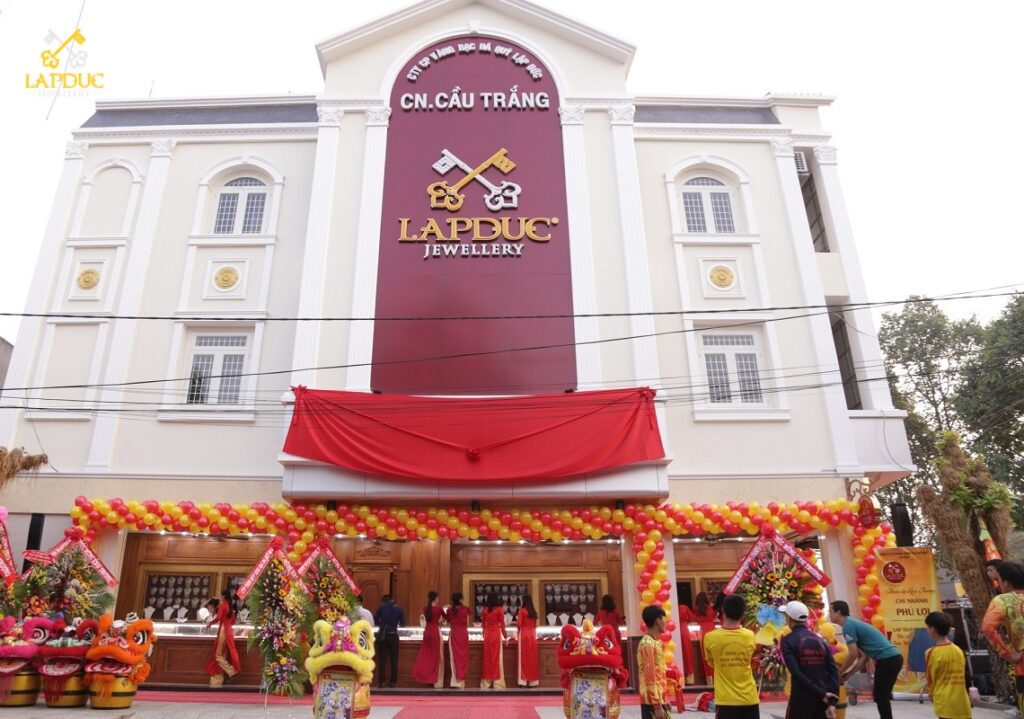 cửa hàng trang sức vàng lập đức